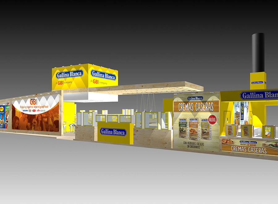 Stand Gallina Blanca - eae