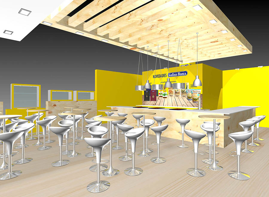 Stand Gallina Blanca - eae