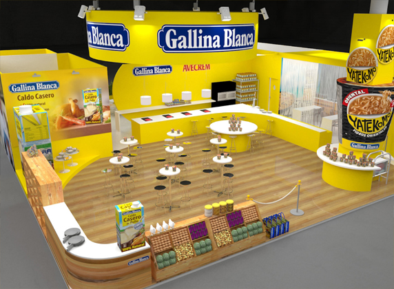 Stand Gallina Blanca - eae
