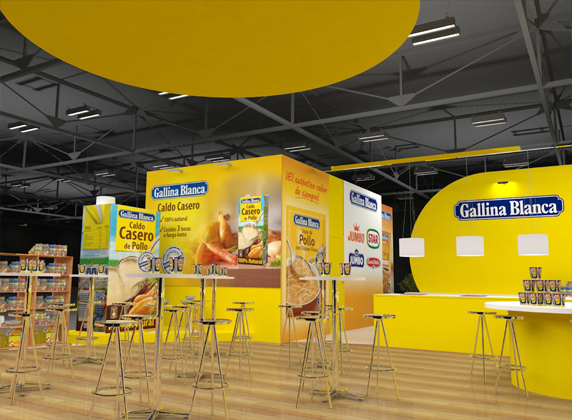 Stand Gallina Blanca - eae